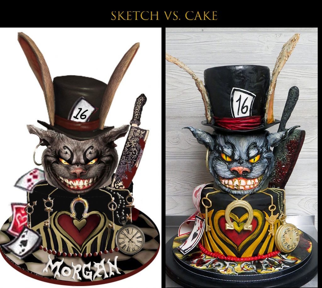 Sketch-vs-Cake Alice Madness Returns