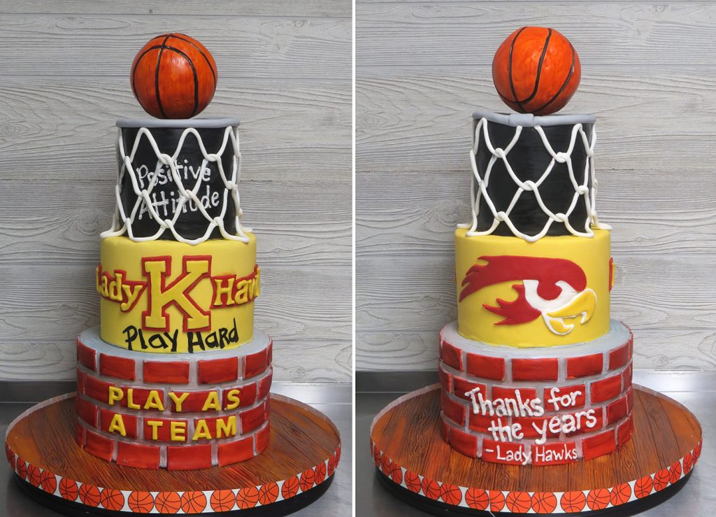 Basketball Coach Retirement Cake
