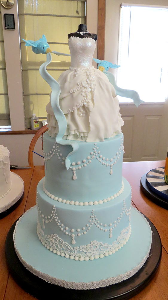 Cinderella Bridal Shower Cake