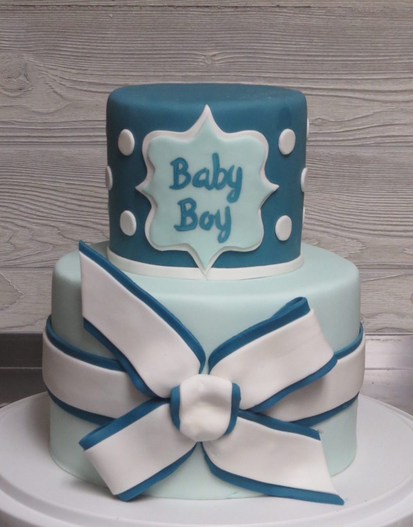 Baby Boy Shower Cake