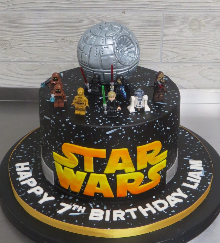 Star Wars Galaxy Birthday Cake