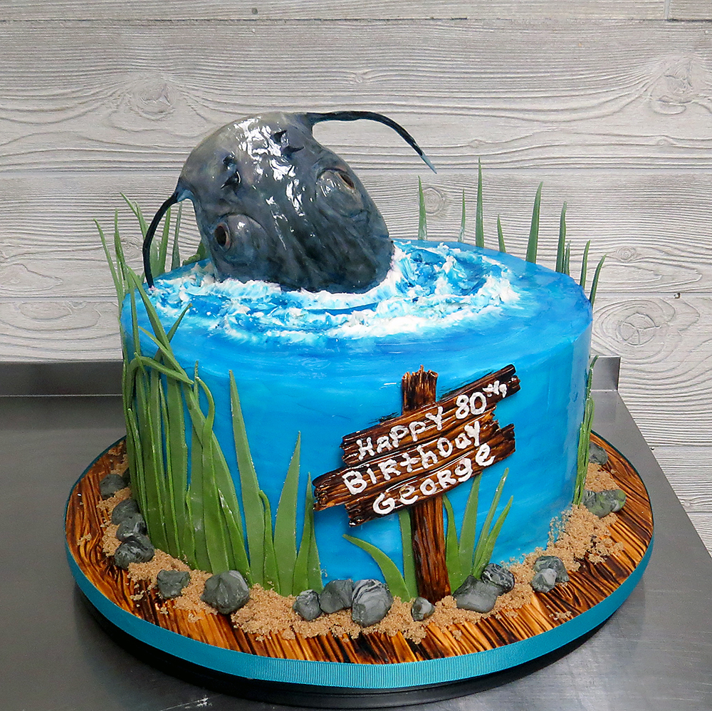 Catfish Birthday Cake