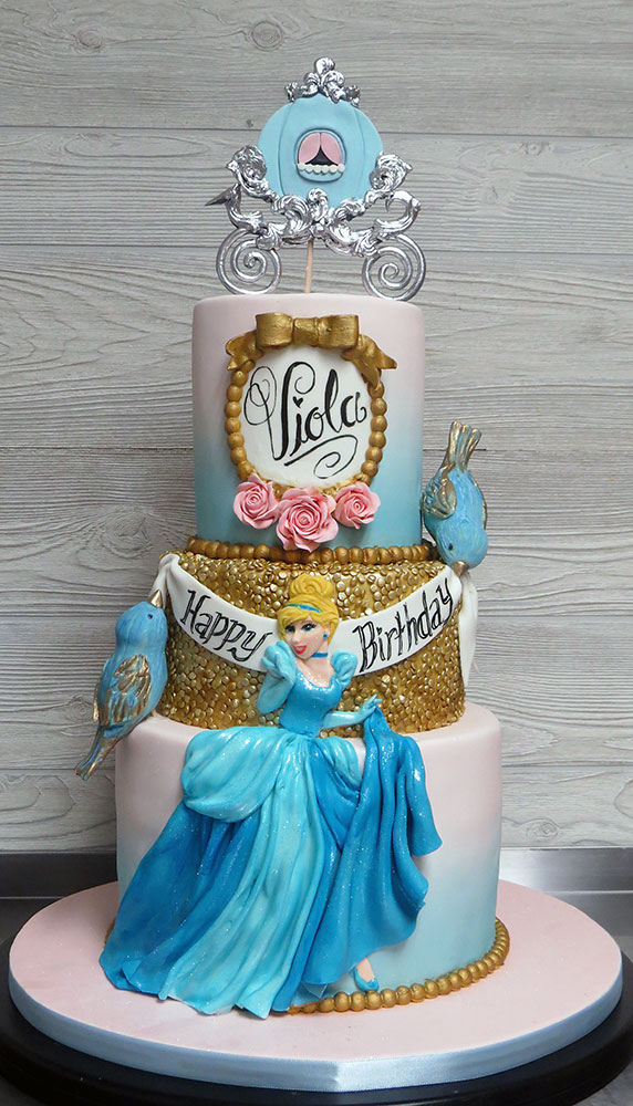 Cinderella Princess Birthday Cake