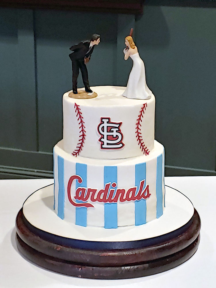 Cardinals Groom's Cake