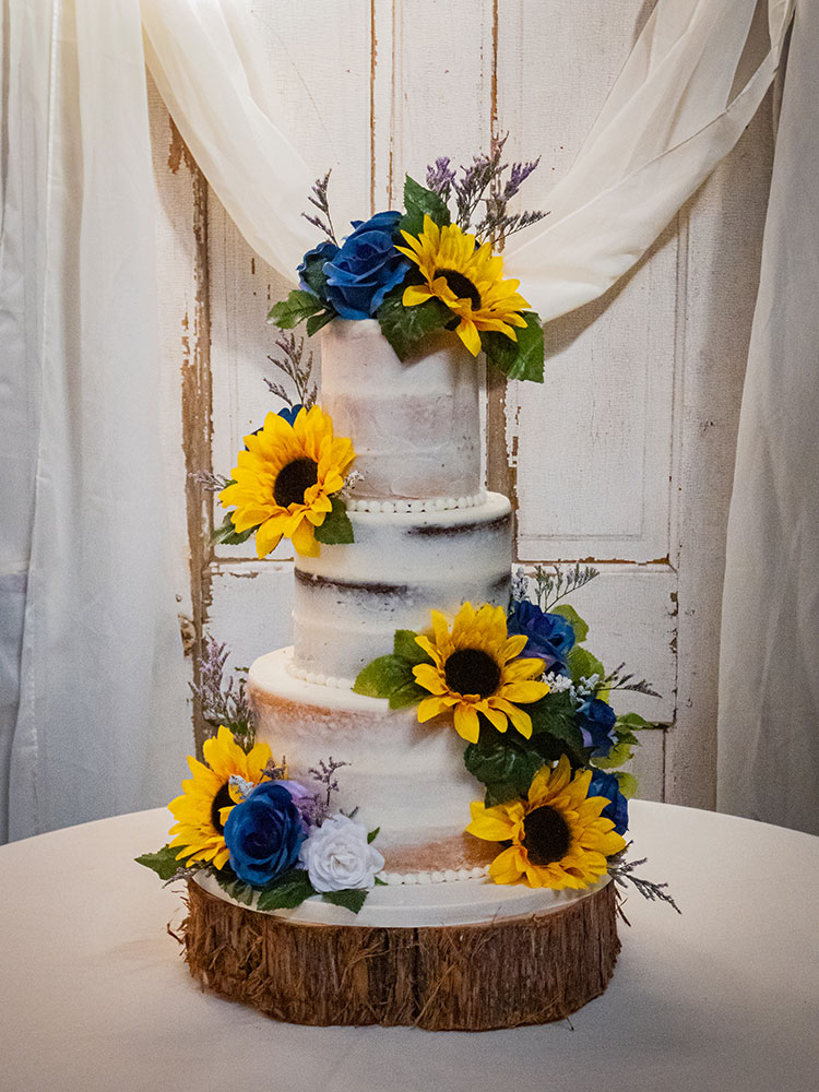 Pin by Rain on трюфель | Fruit wedding cake, Simple 