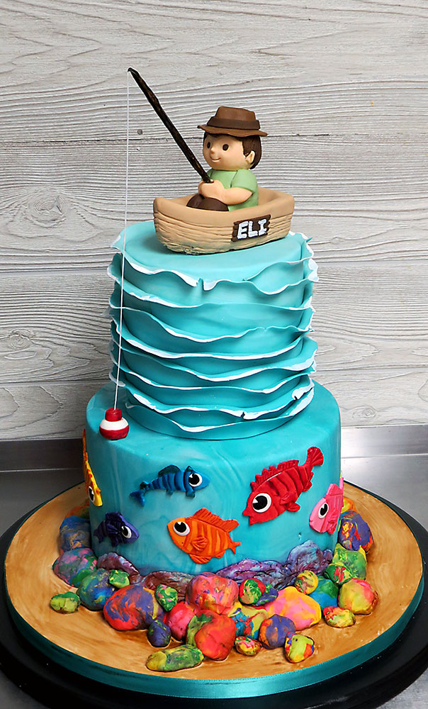 O'Fish'ally ONE Birthday Cake