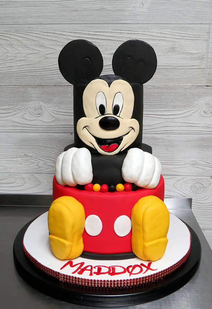 Mickey Mouse Themed Cake