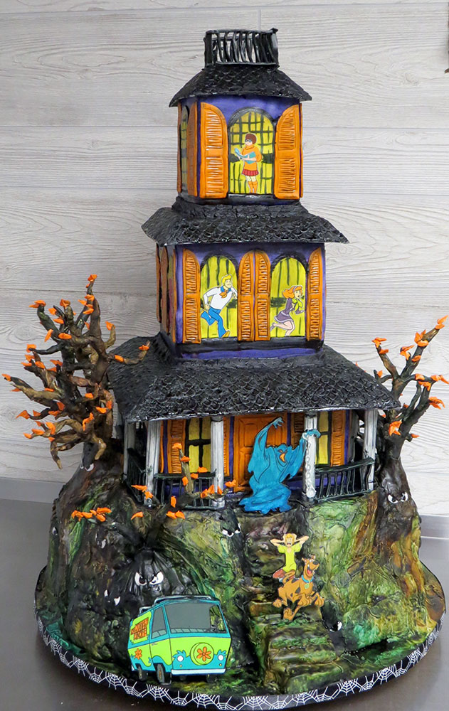Scooby Doo Haunted House Cake
