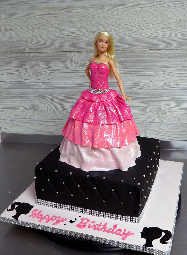 Barbie Princess in Pink Cake