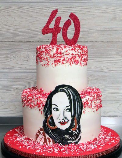 40 and Fabulous Birthday Cake