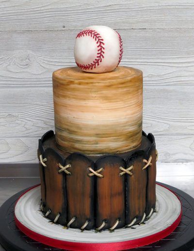 Baseball Baby Shower Cake