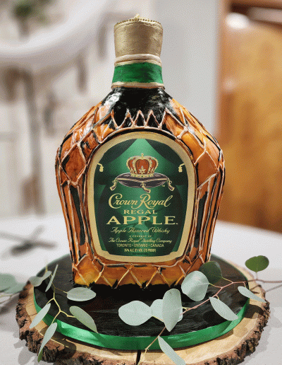 3D Crown Apple Cake